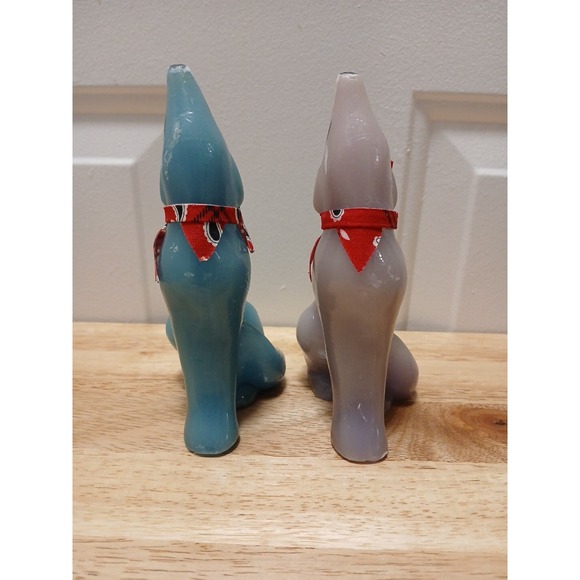 Howling Coyote Candle Southwest Desert Howl At The Moon Candles Set Of 2 Unused - Picture 10 of 11
